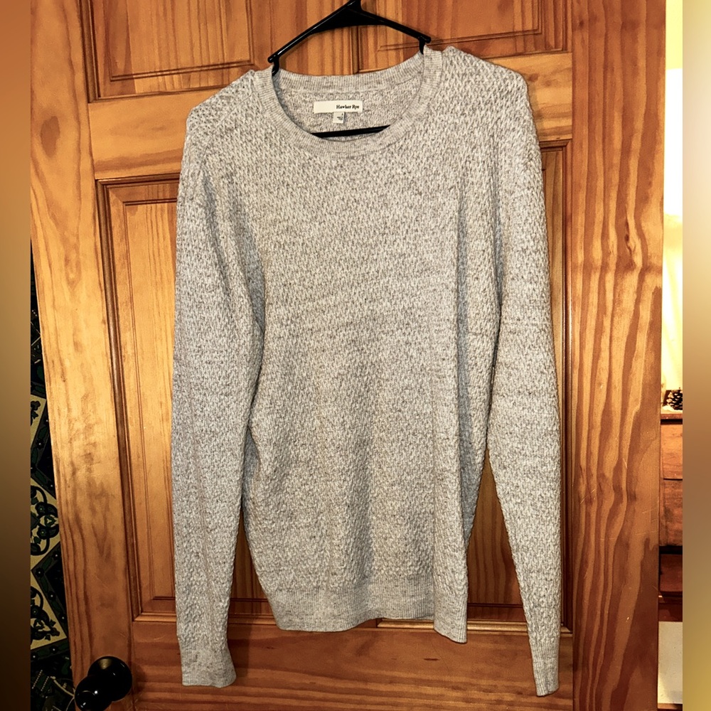 Hawker rye textured sweater